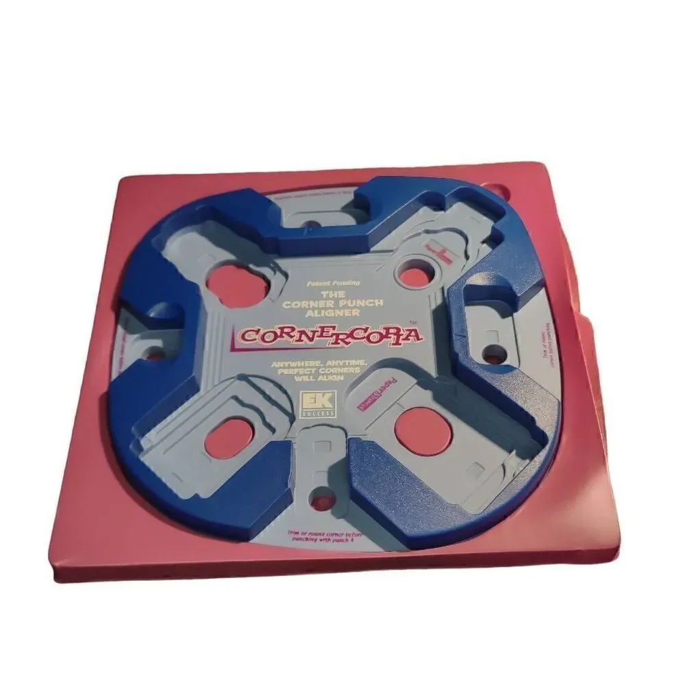 EK Success Cornercopia Corner Punch Aligner Converts Craft Punches To Corners